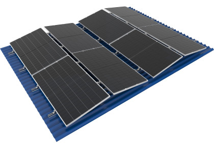 East West Configuration Landscape Fixed Tilt